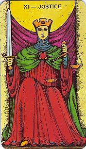 Evelyn Preer's Personality Tarot Card