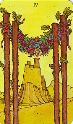 4 of Wands