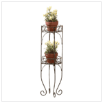TWO-TIER PLANT STAND