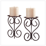 SPANISH MISSION CANDLEHOLDERS