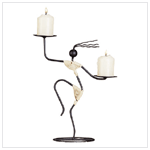 TRIBAL DANCER CANDLEHOLDER