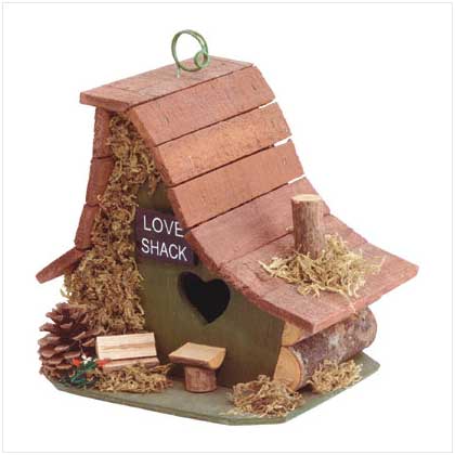 'LOVE SHACK' BIRDHOUSE