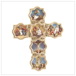 ALABASTRITE LIFE OF JESUS WALL CROSS