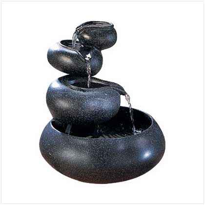FOUR-TIER TABLETOP FOUNTAIN