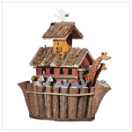 WOOD NOAH ARK'S BIRDHOUSE
