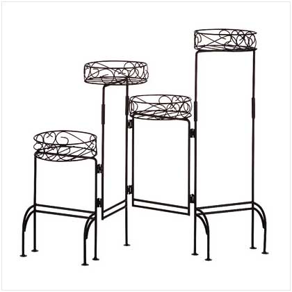 4-TIER PLANT STAND SCREEN