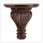CARVED ISLAND WALL SHELVES