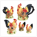 ROOSTER TEA SET