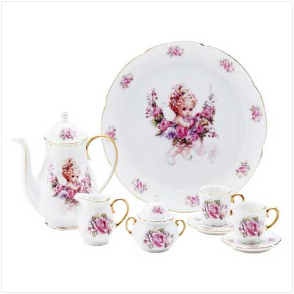 PINK ROSE MINI TEA SET