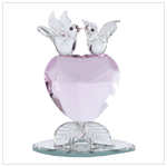 LOVE BIRDS ON HEART