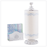 NAPKIN HOLDER & PAPER TOWL SET