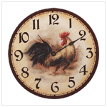 ROOSTER WALL CLOCK