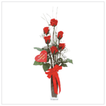 SATIN ROSE BOUQUET