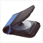 ZIPPERED CD CASE