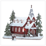HOLIDAY CHURCH AGLOW