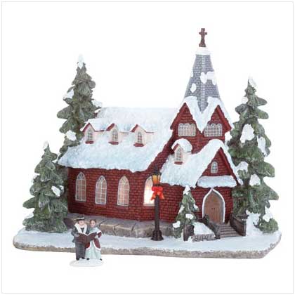 HOLIDAY CHURCH AGLOW