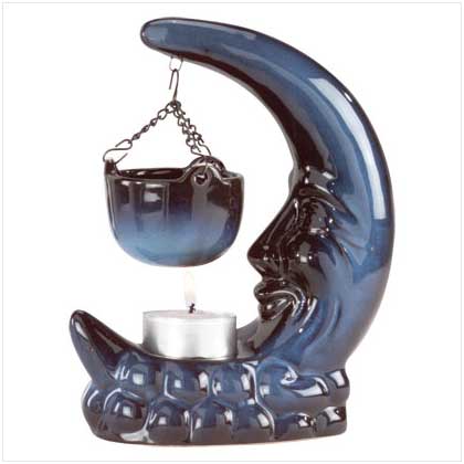 MIDNIGHT MOON OIL WARMER