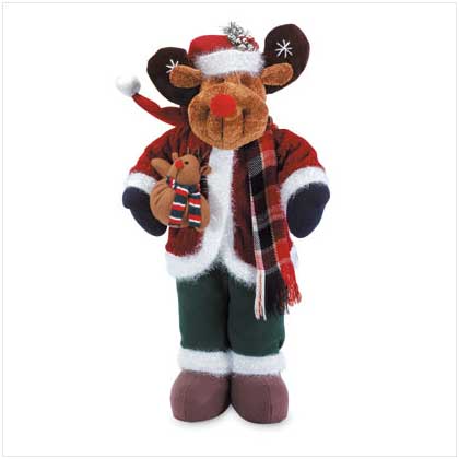 rudolph santa plush