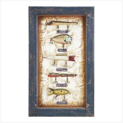 FISHING LURES SHADOWBOX