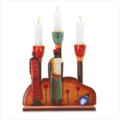AFRICAN CANDLEHOLDER