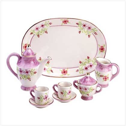 MINI FLORAL TEA SET