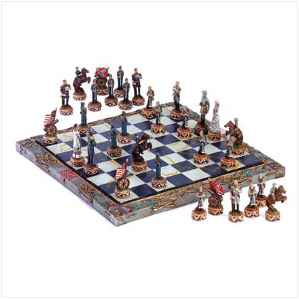 CIVIL WAR CHESS SET