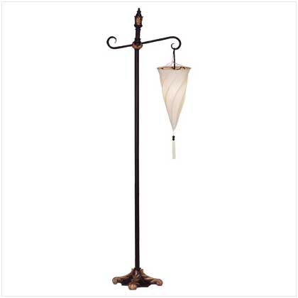 SPIRAL HANGING FLOOR LAMP