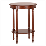 OVAL CONSOLE TABLE