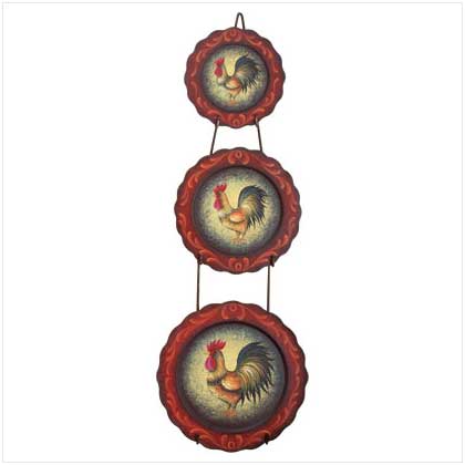 ROOSTER PLATES