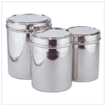 STAINLESS STEEL CANISTERS