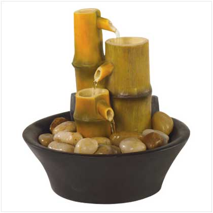 ZEN BAMBOO TABLETOP FOUNTAIN