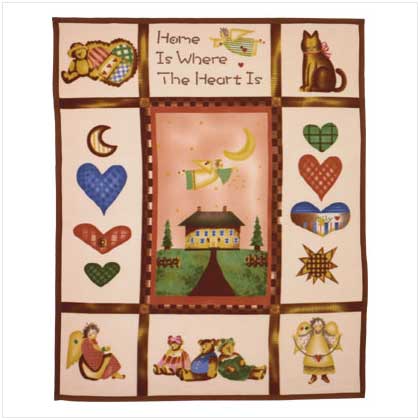 COUNTRY HOME FLEECE BLANKET