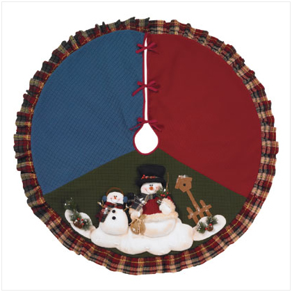 SNOWMAN TREE SKIRT