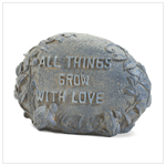 GROW WITH LOVE GARDEN STONE