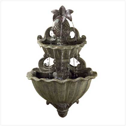 PINEAPPLE WALL FOUNTAIN