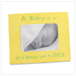 'A BABY IS...' PHOTO FRAME