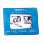 'NORMAL FAMILY' PHOTO FRAME