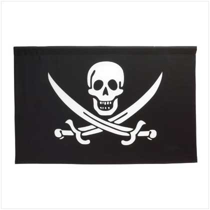 JOLLY ROGER WALL BANNER