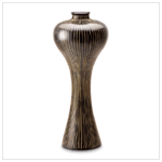 STRIPED AND SHAPELY VASE