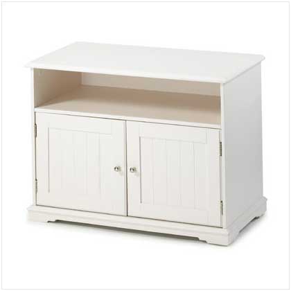 WHITE TV STAND