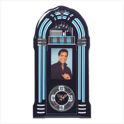 ELVIS JUKEBOX CLOCK