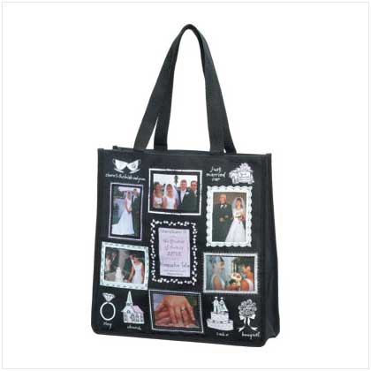 WEDDING PHOTO TOTE BAG