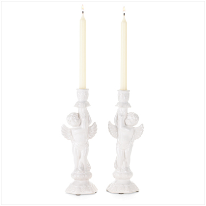 ANGEL CANDLEHOLDERS