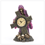 GRIM REAPER CROSS CLOCK