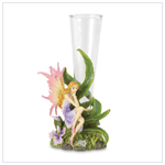 PURPLE FAIRY VASE