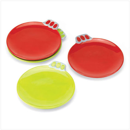 X-MAS ORNAMENT DINNER PLATES