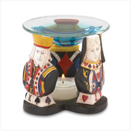 PLAYING CARD OIL WARMER