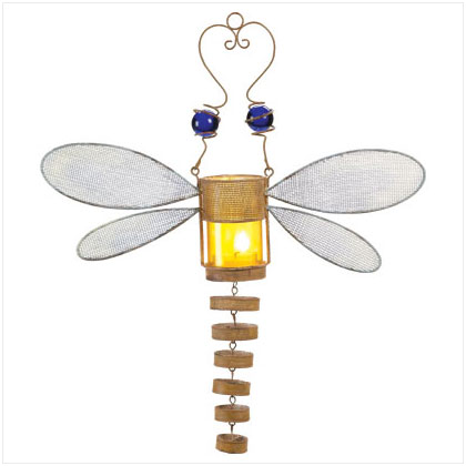 DRAGONFLY CANDLE HOLDER