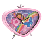 PINK ANGEL CLOCK