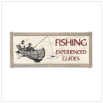 FISHING GUIDES WALL PLAQUE